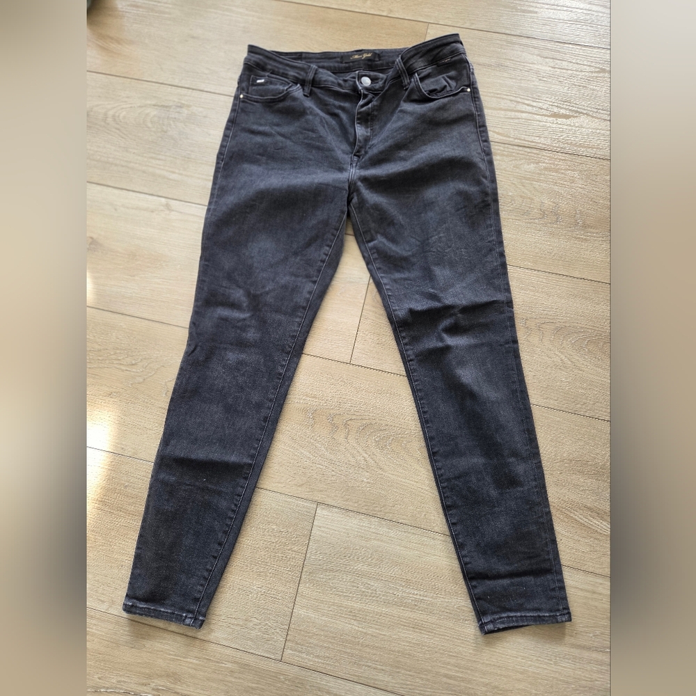 Mavi Women's Dark Gray Skinny Jeans